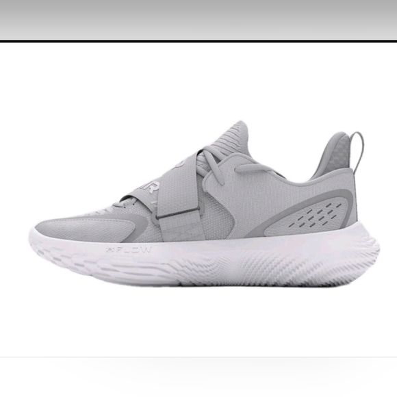 ?Under Armour M 8.5/W 10 Unisex Basketball Running Shoe Flow FUTR X 4 Halo Grey main image 6